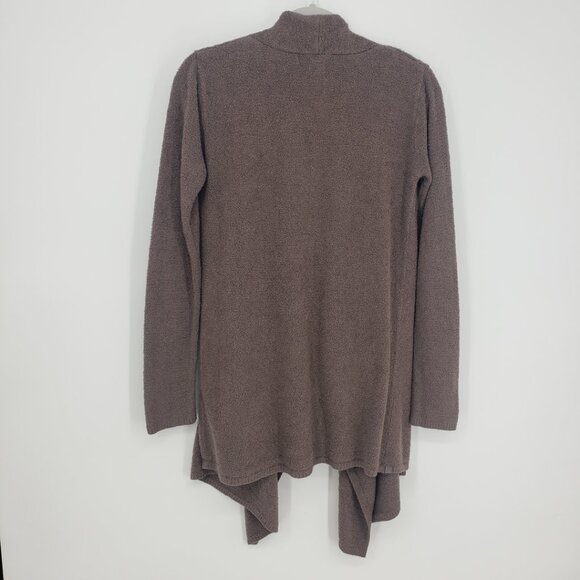 Barefoot Dreams Bamboo Chic Lite Calypso Open Front Wrap Cardigan Sweater S / M - Picture 2 of 7